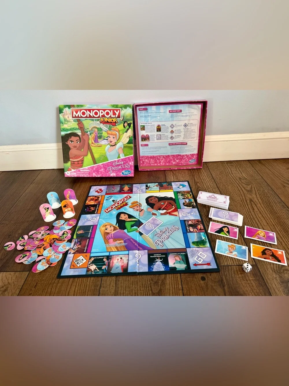 Monopoly Junior Disney Princess Edition Board Game